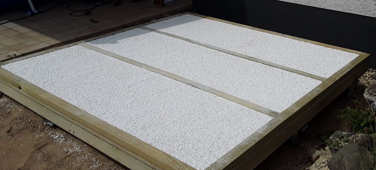 Fußboden Dämmungspaket für Gartenhäuser/Saunahäuser von 18-21 m² Innenfläche